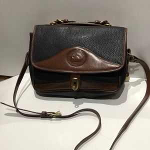 Dooney and Bourke black and brown handbag